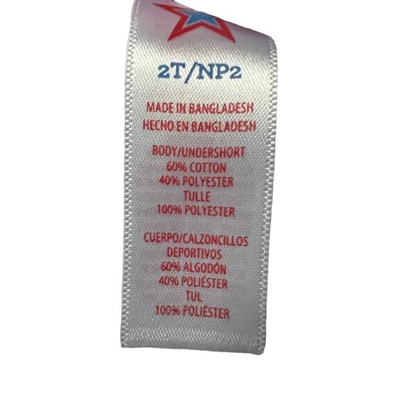 Garanimals Patriotic Toddler Girls Ruffle Skirt Size 2T - Picture 3 of 5